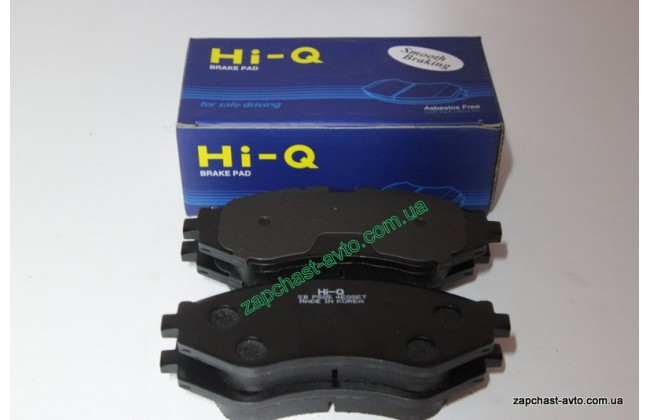 Колодки передние Ланос 1,6 Hi-Q (Koрея)